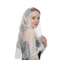 Хомут-хустка білий на голову для  Styduo dekory 5575/025